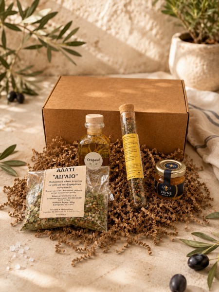 Ελληνικές Γεύσεις Ελαιόλαδο και Μέλι Greek Taste Welcome Gifts
