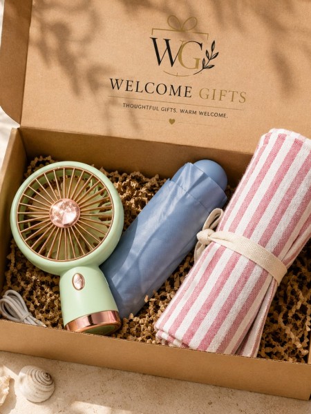 Καλοκαιρινό Σετ Πετσέτα Θαλάσσης Summer Welcome Gifts