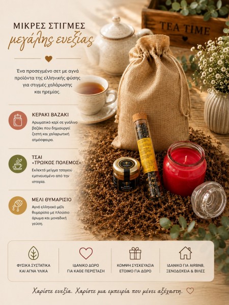 Απόλαυση με Μέλι και Τσάι Wellness Welcome Gifts