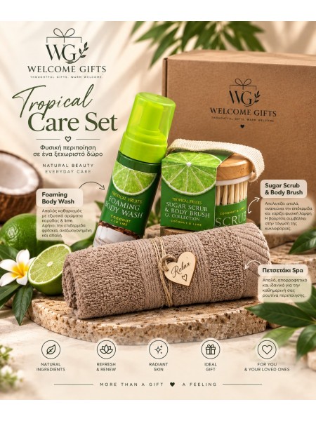 Tropical Care Set Wellness Welcome Gifts
